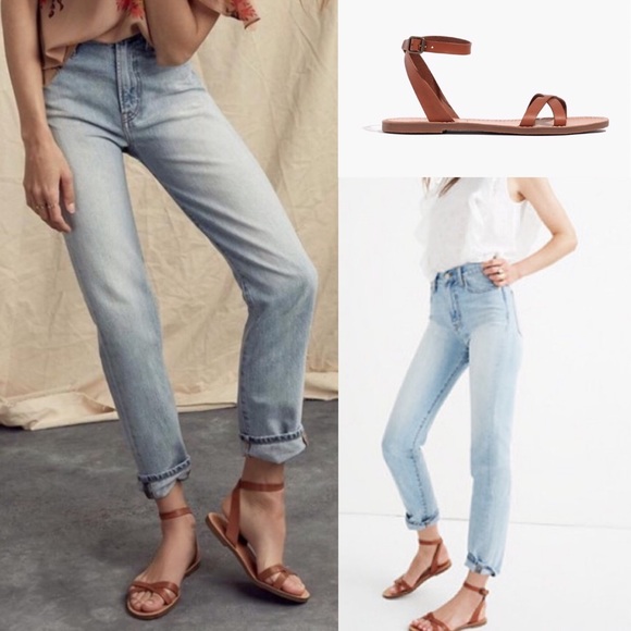 madewell boardwalk ankle strap sandal